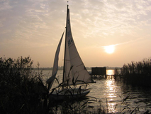 Abendstimmung am Flögelner See